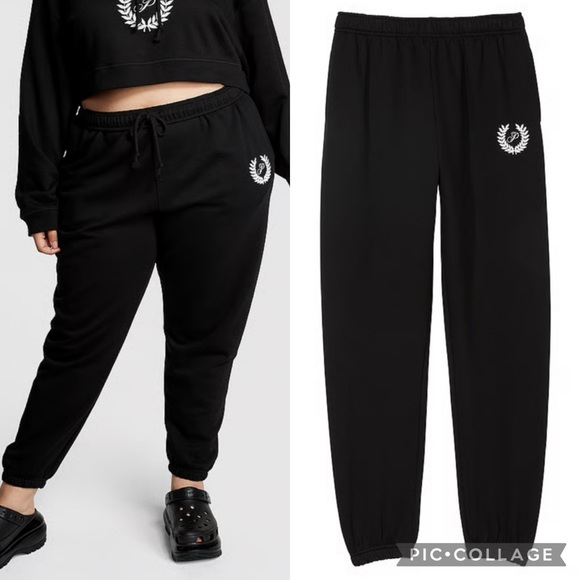 PINK Victoria's Secret Pants - PINK Everyday Fleece High-Waist Gym Pants